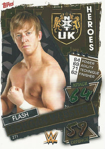 WWE Topps Slam Attax 2021 Trading Card Flash Morgan Webster No.271