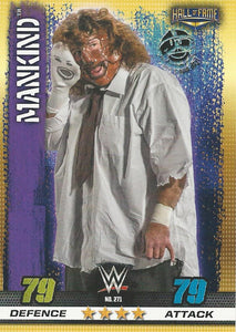 WWE Topps Slam Attax 10th Edition Trading Card 2017 Mankind No.271