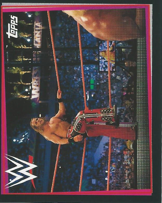 WWE Topps Road to Wrestlemania Stickers 2021 Shawn Michaels No.272