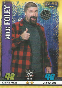 WWE Topps Slam Attax 10th Edition Trading Card 2017 Mick Foley No.273