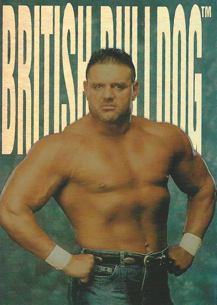 WWF No Mercy 2000 Trading Cards British Bulldog C7