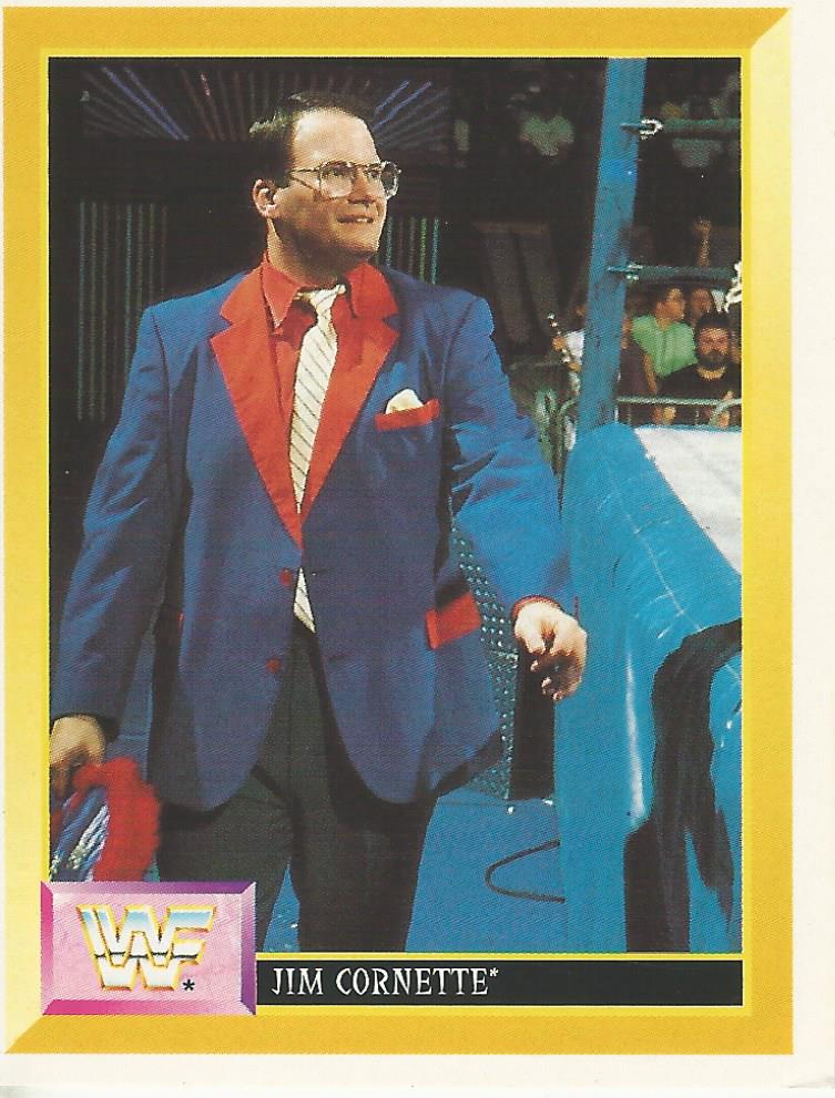 WWF Merlin Sticker Collection 1994 Jim Cornette No.274