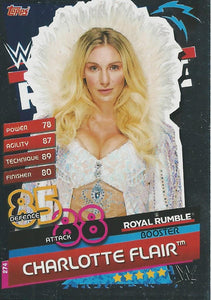 WWE Topps Slam Attax Reloaded 2020 Trading Card Charlotte Flair No.274