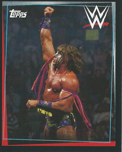 WWE Topps Road to Wrestlemania Stickers 2021 Ultimate Warrior No.274