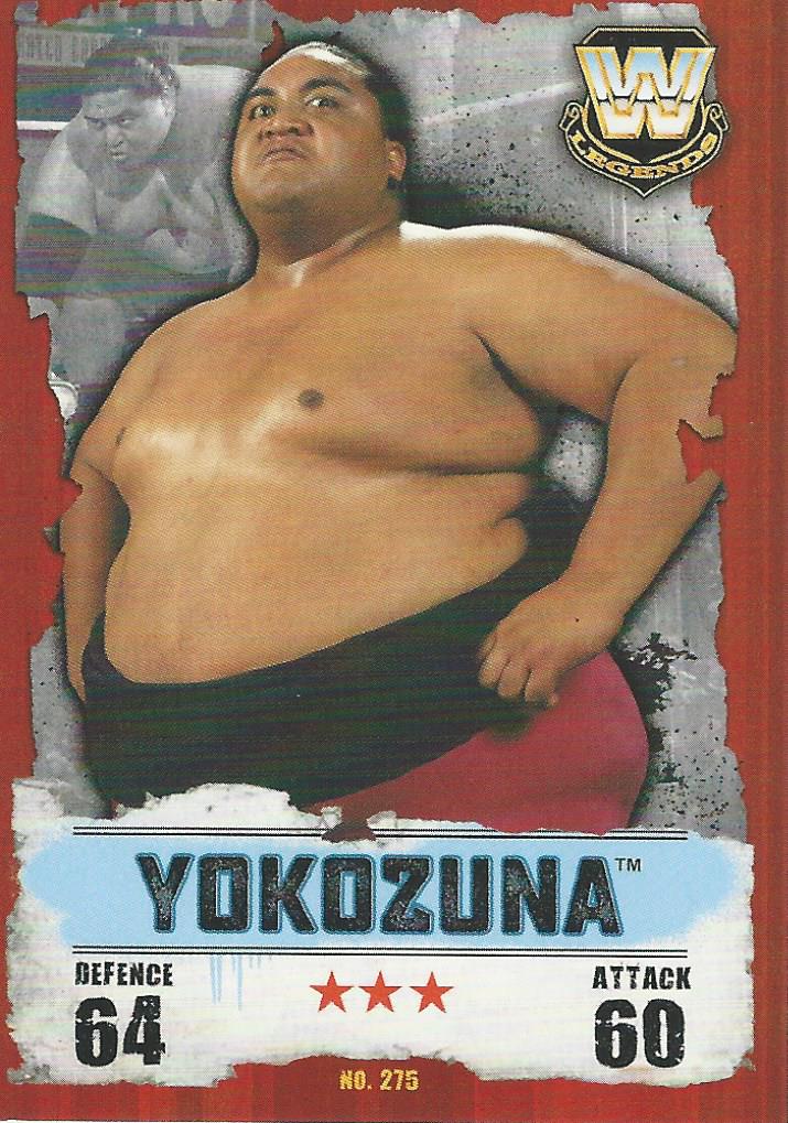 WWE Topps Slam Attax Takeover 2016 Trading Card Yokozuna No.275