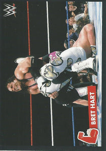WWE Panini 2022 Sticker Collection Bret Hart No.275