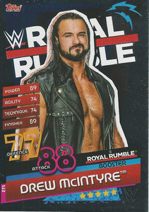 WWE Topps Slam Attax Reloaded 2020 Trading Card Drew McIntyre No.275