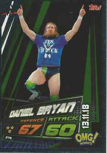 WWE Topps Slam Attax Universe 2019 Trading Card Daniel Bryan No.275