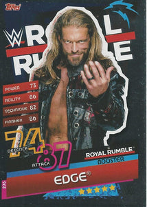WWE Topps Slam Attax Reloaded 2020 Trading Card Edge No.276