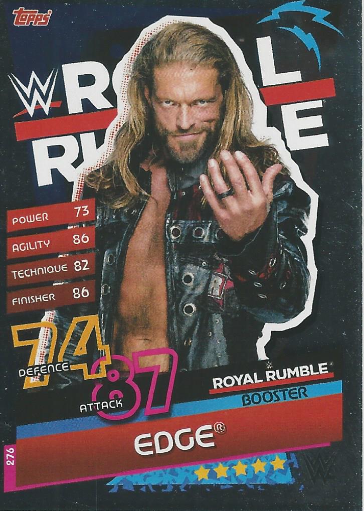 WWE Topps Slam Attax Reloaded 2020 Trading Card Edge No.276