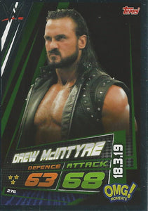 WWE Topps Slam Attax Universe 2019 Trading Card Drew McIntyre No.276