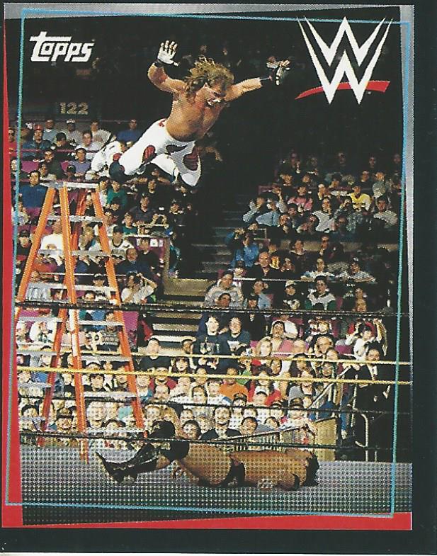 WWE Topps Road to Wrestlemania Stickers 2021 Shawn Michaels No.277