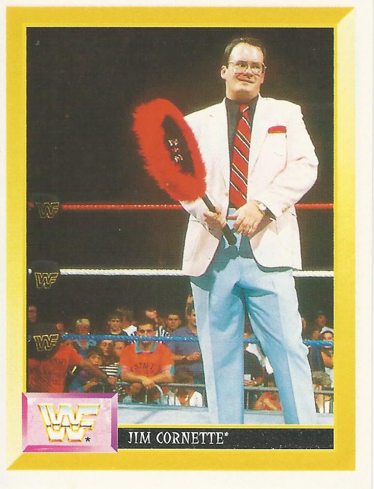 WWF Merlin Sticker Collection 1994 Jim Cornette No.277