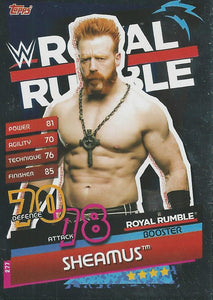 WWE Topps Slam Attax Reloaded 2020 Trading Card Sheamus No.277