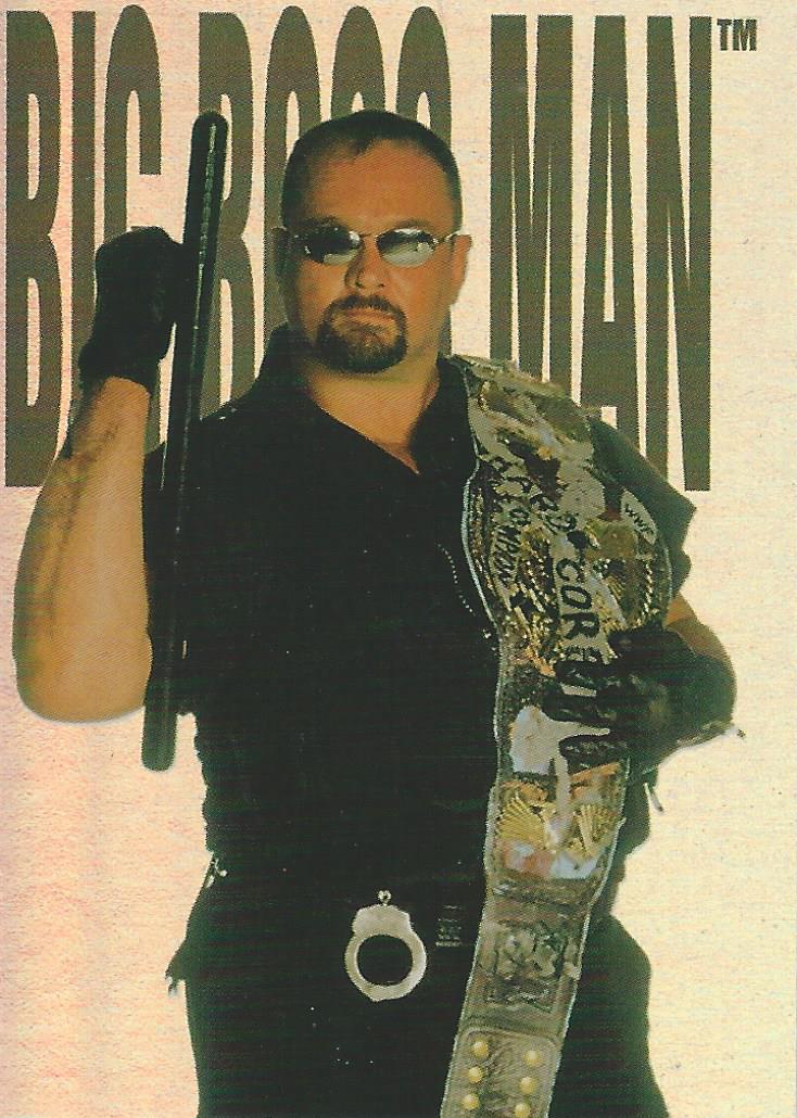WWF No Mercy 2000 Trading Cards Big Boss Man C2