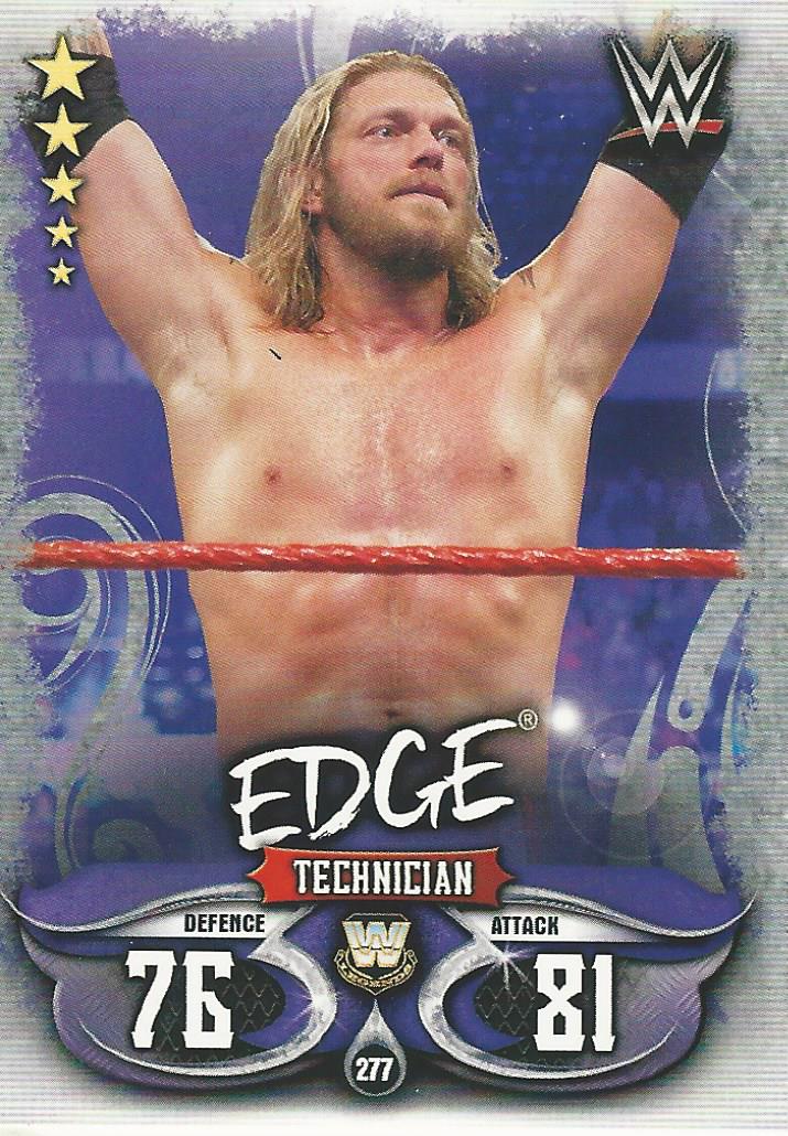 WWE Topps Slam Attax Live 2018 Trading Card Edge No.277