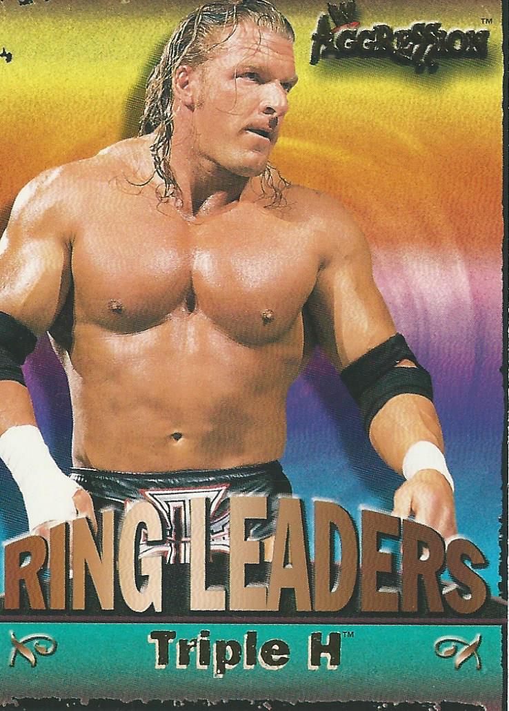 WWE Fleer Aggression Trading Cards 2003 Triple H Ring Leader 1 of 15