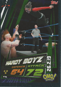 WWE Topps Slam Attax Universe 2019 Trading Card Jeff Hardy No.278