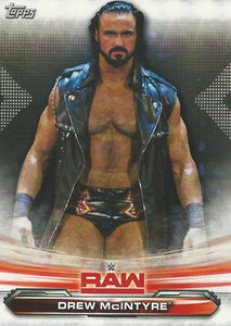 WWE Topps Raw 2019 Trading Card Drew McIntyre No.27