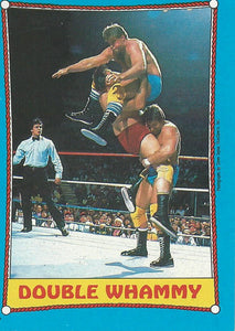 Topps WWF Wrestling Cards 1987 Rougeau Brothers No.27