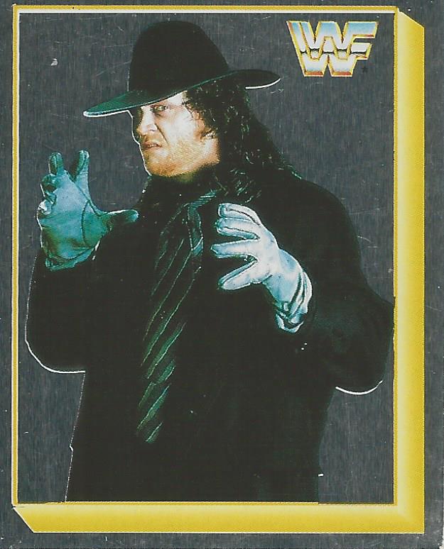 WWF Merlin Sticker Collection 1994 Undertaker No.27