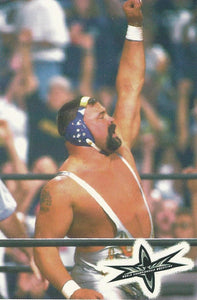 WCW Crazy Planet Stickers 1999 Rick Steiner