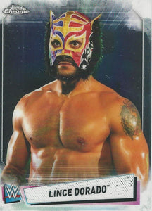 WWE Topps Chrome 2021 Trading Cards Lince Dorado No.27