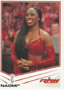WWE Topps 2013 Trading Cards Naomi No.27