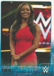 WWE Topps 2015 Trading Card Eden No.27