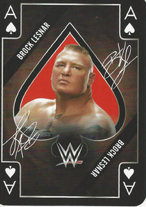 WWE 2019 Playing Cards Brock Lesnar