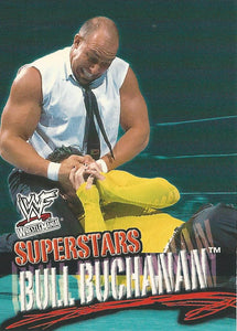 WWF Fleer Wrestlemania 2001 Trading Cards Bull Buchanan No.27