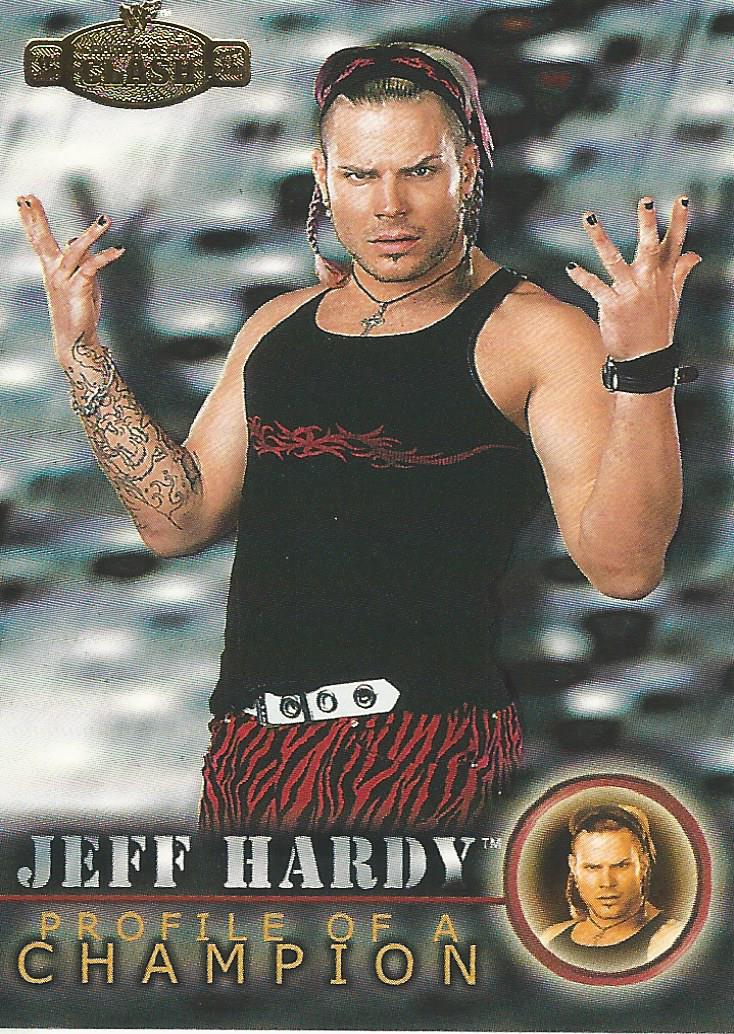 WWF Fleer Championship Clash 2001 Trading Card Jeff Hardy No.59
