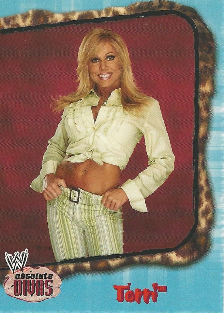 WWE Fleer Absolute Divas Trading Card 2002 Terri Runnels No.27