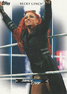 WWE Topps Women Division 2017 Trading Card Becky Lynch R27