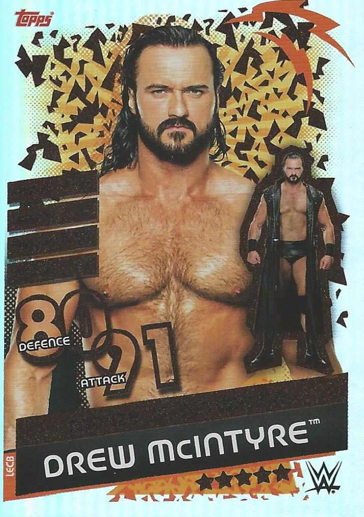 WWE Topps Slam Attax Reloaded 2020 Trading Card Drew McIntyre LECB