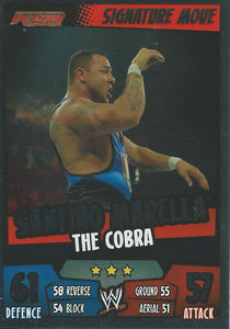 WWE Topps Slam Attax Rumble 2011 Trading Card Santino Marella No.27