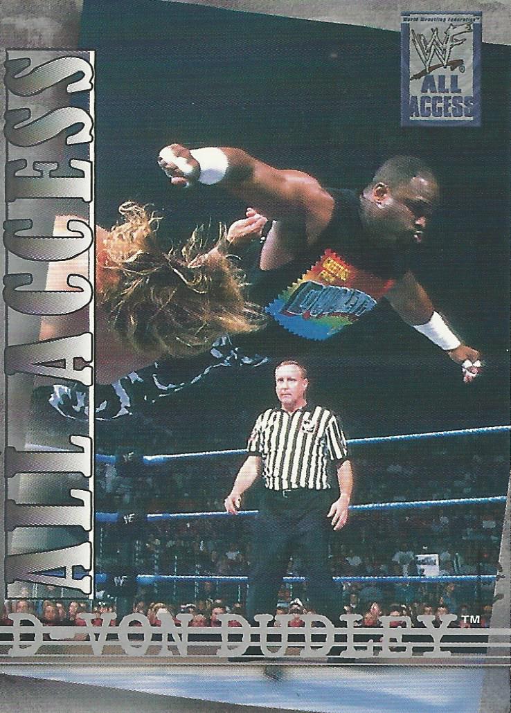 WWF Fleer All Access Trading Cards 2002 D-Von Dudley No.27