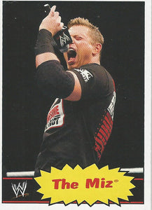 WWE Topps Heritage 2012 Trading Cards The Miz No.27
