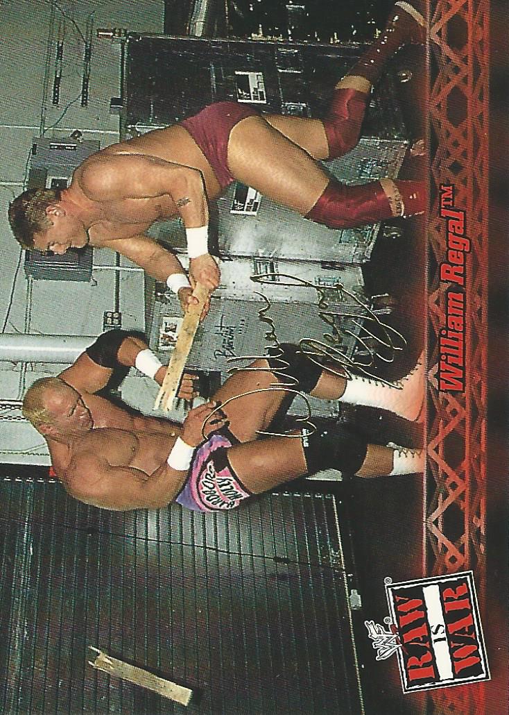 WWF Fleer Raw 2001 Trading Cards William Regal No.27