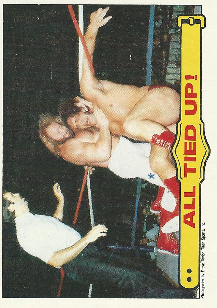 WWF Topps Wrestling Cards 1985 Big John Studd No.27