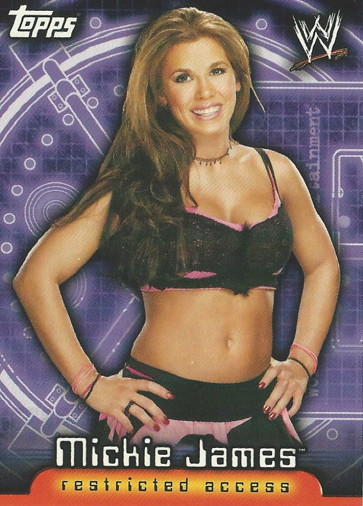 WWE Topps Insider 2006 Trading Cards US Mickie James No.27