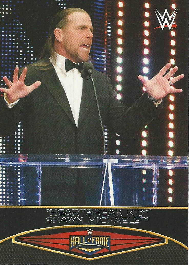 WWE Topps Road to Wrestlemania 2015 Trading Cards Shawn Michaels 27 of 30