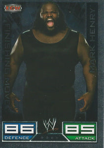 WWE Topps Slam Attax 2008 Trading Cards Mark Henry No.27