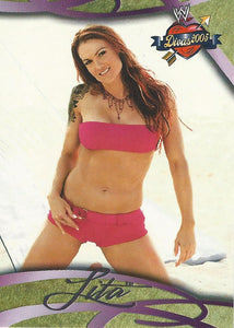 WWE Fleer Divas 2005 Trading Cards Lita No.27