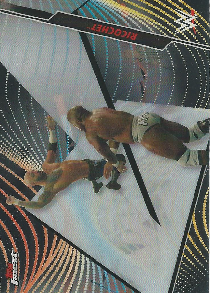 WWE Topps Finest 2020 Trading Card Ricochet No.27