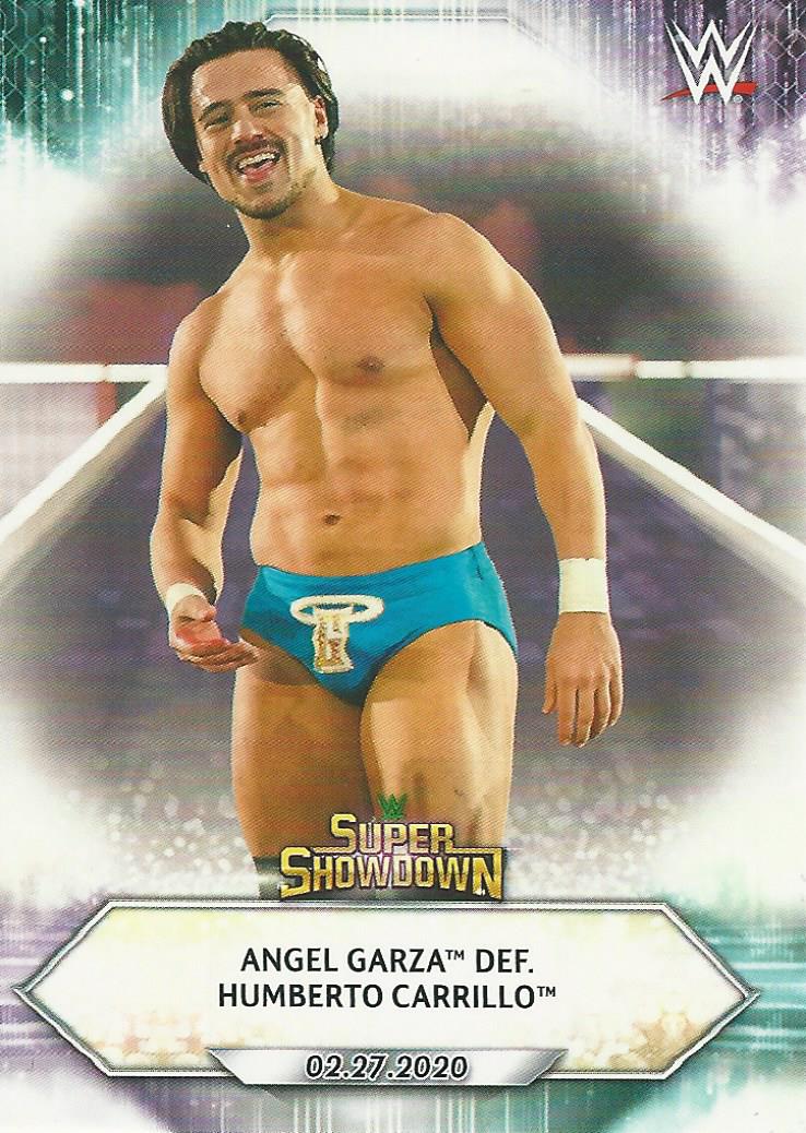 WWE Topps 2021 Trading Cards Angel Garza No.27