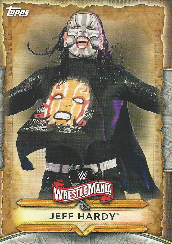 WWE Topps Road to Wrestlemania 2020 Trading Cards Jeff Hardy WM-27