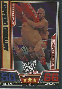 WWE Slam Attax Superstars 2013 Trading Card Finisher Cesaro No.27