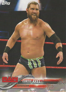 WWE Topps 2018 Trading Cards Curtis Axel No.27