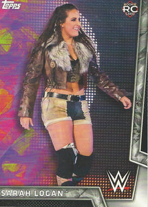 WWE Topps Women Division 2018 Trading Cards Sarah Logan No.27